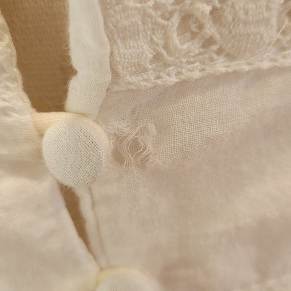 Elegant White Lace Maxi Dress - Picture 6 of 8